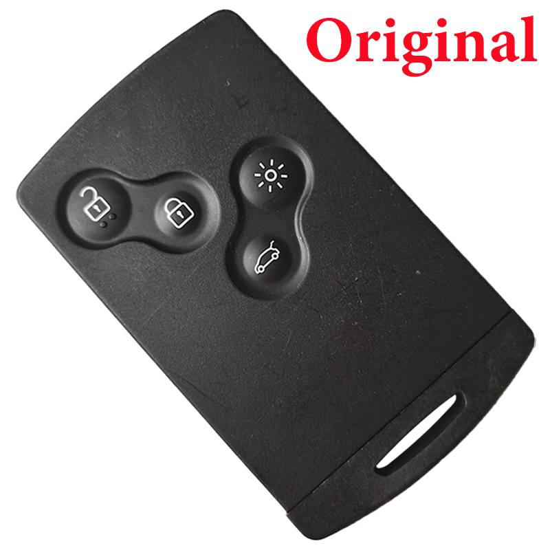 Original 4 Buttons 434 Mhz Remote Key for Renault Clio 4 - PCF7941