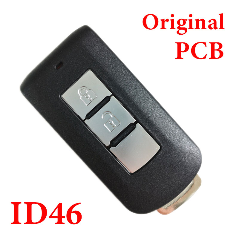 2 Buttons 433 MHz Smart Proximity Key for Mitsubishi Outlander -  with Original PCB - ID46