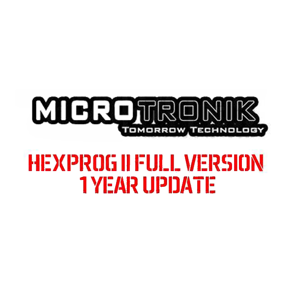 Microtronik - HexProg II Full version 1 year Update