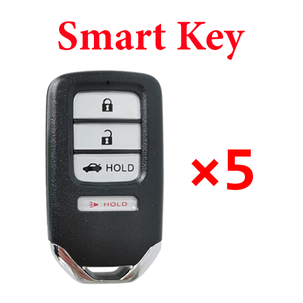 Xhorse Universal Smart Key for Honda / XZBT43EN / with Shell  / Pack of 5
