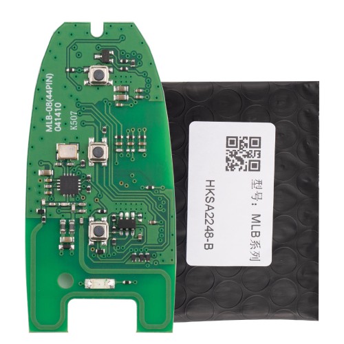 KEYDIY MLB08 434Mhz OEM Solution MLB Smart Key PCB With Key Shell For Audi Style 3 Buttons