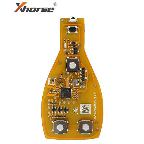 Xhorse VVDI BE Key PCB Board for Mercedes Benz  – Yellow Color without Point