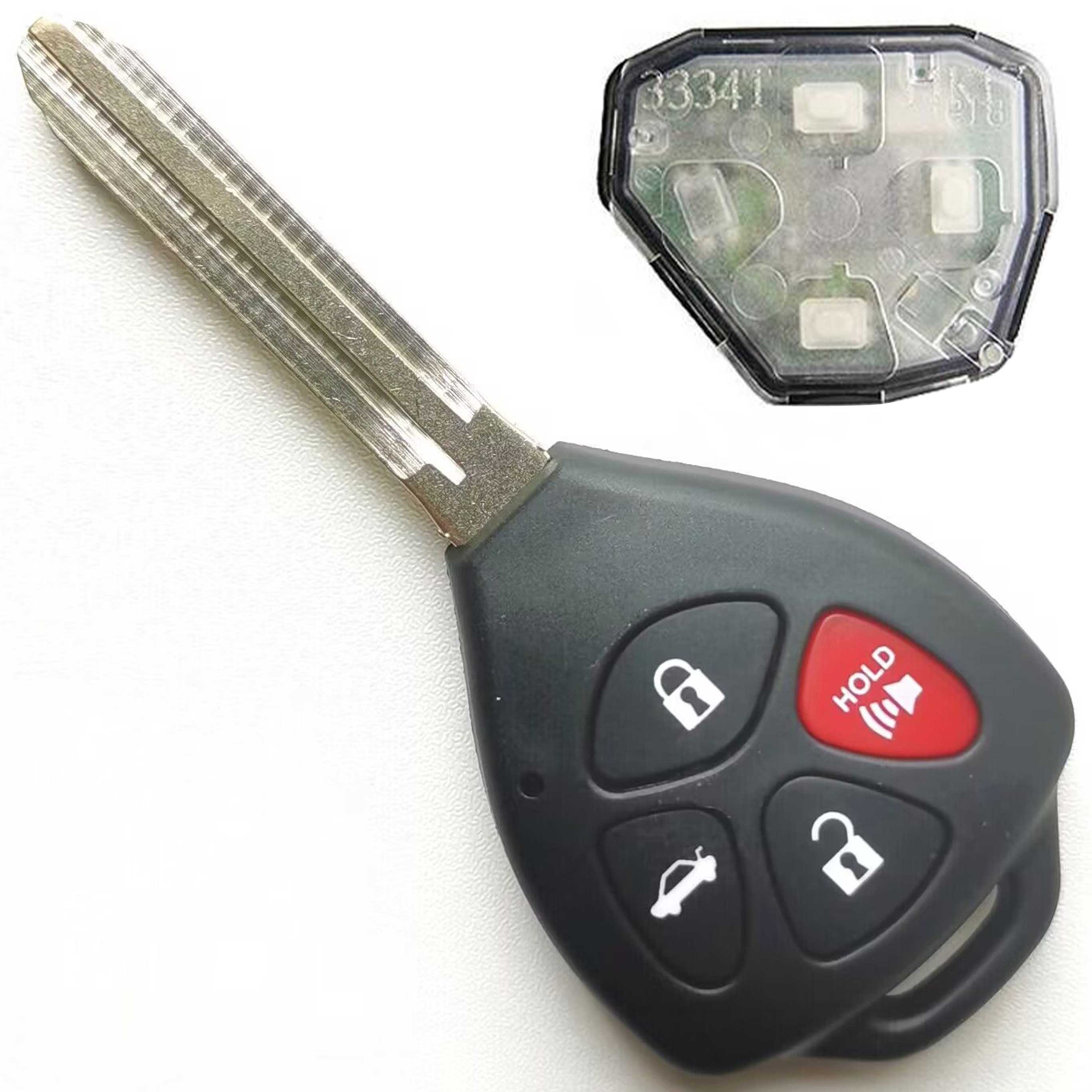 314.4 MHz Remote Head Key for Camry / HYQ12BBY / G Chip