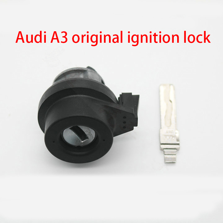 Audi A3 original ignition lock ignition lock cylinder mechanical key embryo new A3 special ignition lock