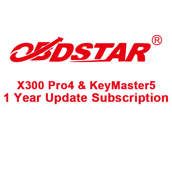 OBDStar X300 Pro4 & KeyMaster5 1 Year Update Subscription
