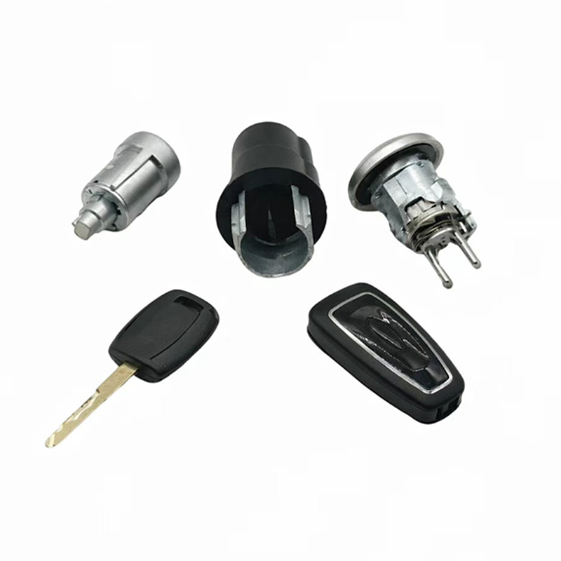 Suitable for Ford Transit hood lock cylinder 1913140 - with 2 Keys