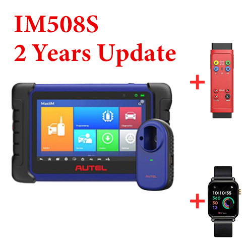 Autel MaxiIM IM508S + G-Box2 + Autel Smart Key Watch Full Set - with 2 Years Update - Global Version