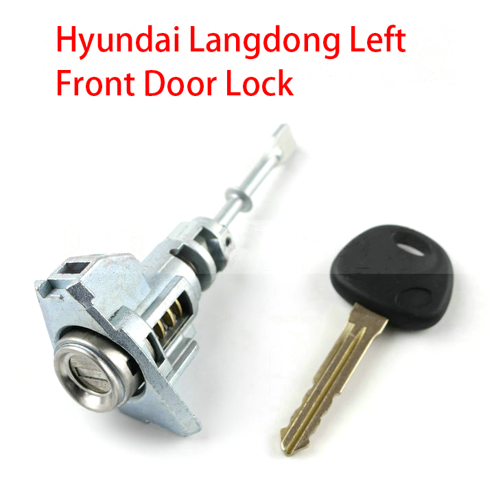 Hyundai Langdong left front door lock cylinder Langdong central control driving door door lock cylinder Modern car lock cylinder Langdong lock