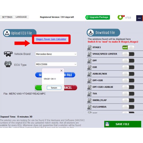 [One Year Get 3 Months Free] Xremover DTC Chip Tuning Software Advanced Version 20 Tuned Files Per Day Support Stage1
