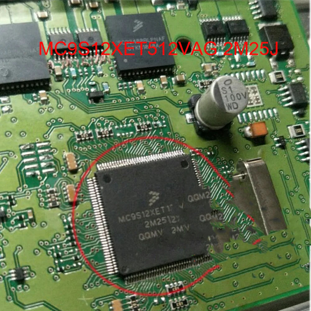 3pcs MC9S12XET512VAG 2M25J automotive Microcontroller IC CPU