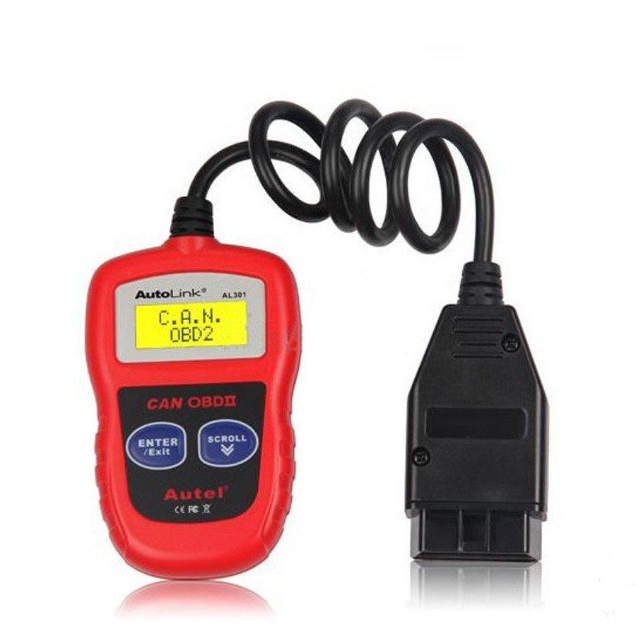 Autel AutoLink AL301 OBDII / CAN Code Reader Clear DTCs 